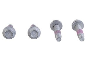 Ford Ranger Tow Hook Pair - Front - Ford Racing - Steel Powder Coated - Red - `19-`23